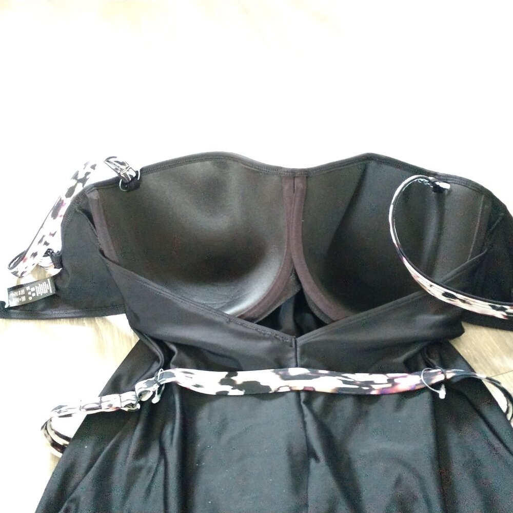 NWOT Panache Swim Florentine Sweetheart Belt Detail One Piece Swimsuit - Picture 7 of 13